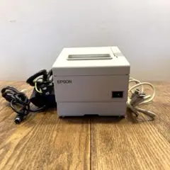 店舗向け　EPSON TM-T88Vレシートプリンター 電源、USBケーブル付き