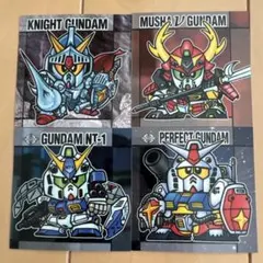 元祖SDガンダムスナックシール4点