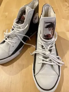コンバースオールスター　あしたのジョー　27cm 白✖️黒 コンバースオールスター あしたのジョー 27cm 白✖️黒 CONVERSE