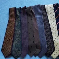 ダークカラー ネクタイセット