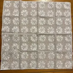 刺繍入りレースハンカチ40㎝