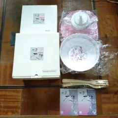 加賀　友禅　丸皿　カラトリー　急須セットのサムネイル