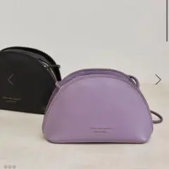 スカラップラウンドミニショルダーバッグ