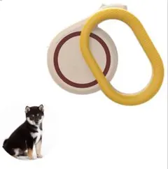 犬 リード 伸縮 伸びるリード 小型犬 犬用リード 伸縮リード 5m ベージュ色のサムネイル