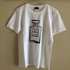シャネル　スタッフ用ユニフォームTシャツ　新品Sサイズ シャネル スタッフ用ユニフォームTシャツ 新品Sサイズ - メルカリ