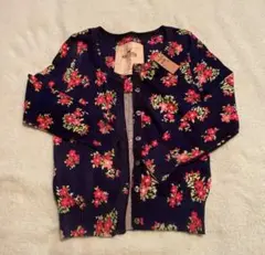 Hollister フラワープリントカーディガン