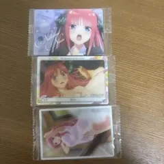 中野二乃 ブロマイド 3枚セット