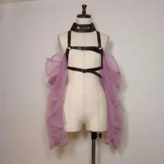 noir kei ninomiya ハーネス S ギャルソン キラキララメ - メルカリ