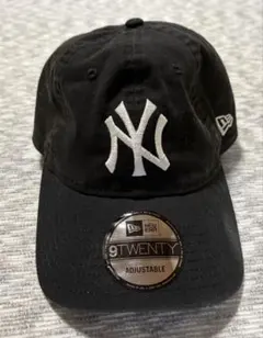 New Era 9TWENTY ブラックキャップ ニューヨーク・ヤンキース