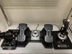 HOTAS WARTHOG＋PRO FLIGHT RUDDER PEDALセット