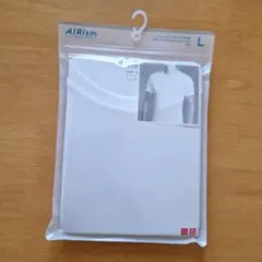 ユニクロ AIRism クルーネックT (半袖) Lサイズ MEN