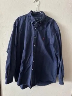 Ralph Lauren Blake ネイビー 長袖シャツ Lサイズ