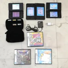 Nintendo DS 3種類　動作品と訳アリ品　ソフトたくさん　匿名配送