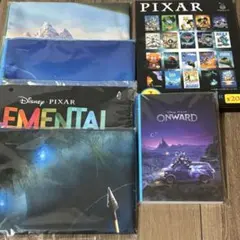 ピクサーハッピーくじ ファブリックポスター ポストカードブック