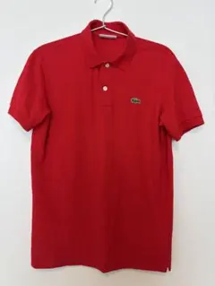 LACOSTE ラコステ ポロシャツ レッド
