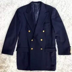 【美品】80年代 ラルフローレン 紺ブレ 金ボタン ダブル ナイガイ 緑タグ