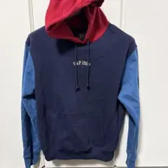 OLD GAP アーチロゴ カラーブロックパーカー(ユニセックス)