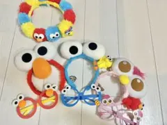 エルモ キャラクターカチューシャセット