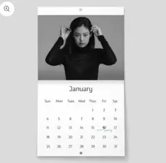 JENNIE J2NNI5 popup 代官山 蔦屋 カレンダー - メルカリ