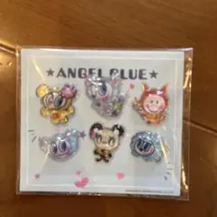 ナルミヤキャラクターズ　ぷっくりシール　セブンイレブン　ANGEL BLUE