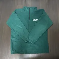 NIKE JETS ハーフジップ フリース 刺繍ロゴ archive系 90s