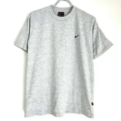 ⭐️良好⭐️ナイキ スウッシュ 刺繍ロゴ Tシャツ ワンポイント 古着 アメカジのサムネイル