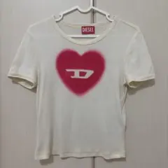DIESEL ハートロゴ 半袖Tシャツ - メルカリ