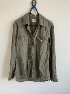 Ungrid 長袖シャツ　カーキ