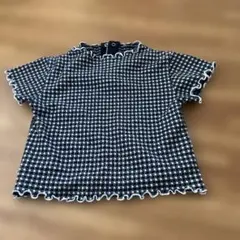COMME CA FOSSETTE ギンガムチェック トップス 110cmのサムネイル