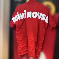 MIKI HOUSE ポロシャツ レッド ロゴプリントのサムネイル