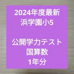 2025年最新】浜学園公開テスト小5の人気アイテム - メルカリ