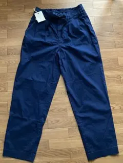 MUJI Labo コットンキャンバス ダブルニーパンツ S・スモーキー