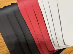 レザー　本革　合皮　はぎれ A4サイズ　計11枚C