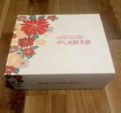 HATSUBI IPL光脱毛器 本体 レッド