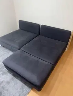 【おがちゃん専用】IKEA ソーデルハムン ダークグレー SÖDERHAMN ソーデルハムン 3人掛けコンパクトソファセクション