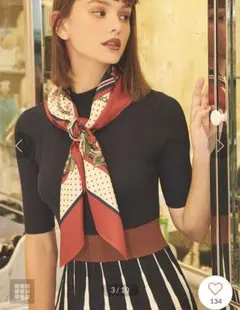 【4/18まで値下げ】eimy リブニットワンピース