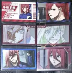 ブルーロック ふぁぼカ クリアカード 原画 千切豹馬 箔押し - メルカリ