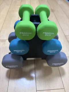 PROIRON ダンベル ダンベルセット 2kg 3kg 5kg スタンドのサムネイル