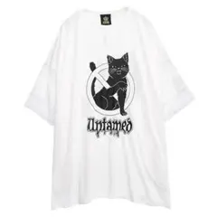 最終値下げ リッスンフレーバー Tシャツ シアー 猫のサムネイル
