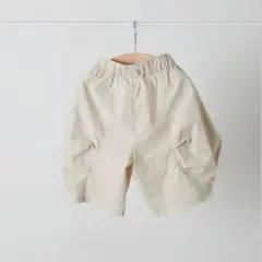 バルーンシルエット ハーフパンツ アイボリー