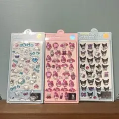 【りんご様専用】サンリオ　ボンボンドロップシール3枚セット