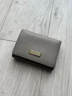 FURLA グレー 三つ折り財布
