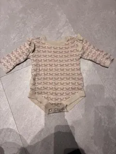 ニットロンパース バースディ購入品　70センチ