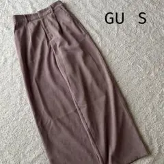 ジーユー ワイドパンツ