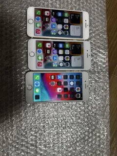 Apple iPhone 6,6s,7 3台セット