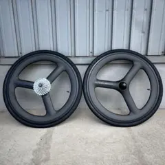 エアロスポークAEROSPOKE 406 20インチ カーボンホイール前後セット エアロスポークAEROSPOKE 406 20インチ カーボンホイール前後セット