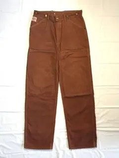 SEVENTY FOUR チェック柄 ワークパンツ L ブラウン - メルカリ