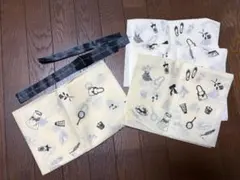 Maison de FLEUR ギフト袋　不織布　4枚　リボン2種のサムネイル