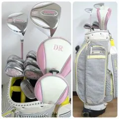 豪華 良品 レディースゴルフクラブ フルセット リンクス セント