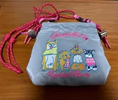 ショルダーバッグ トートバッグ 肩掛け斜め掛け ナイロンバッグ かわいい 犬